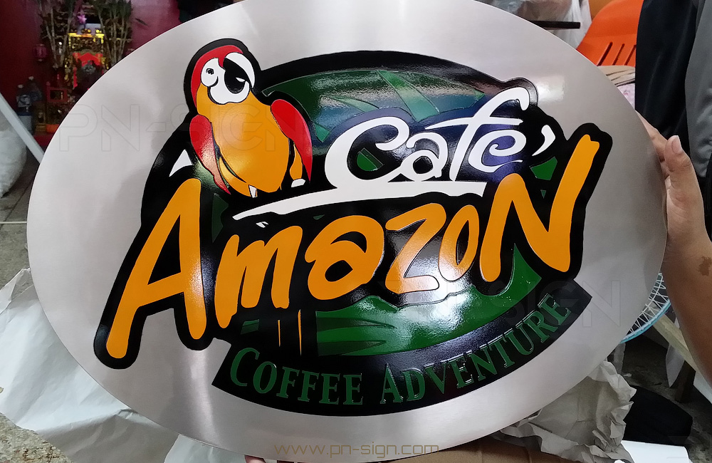 ป้าย Cafe Amazon